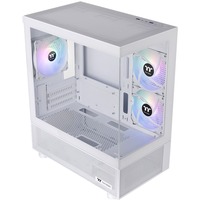 Thermaltake View 170 TG ARGB Snow White, Tower-Gehäuse weiß, Tempered Glass x 2