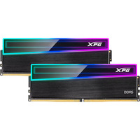 ADATA DIMM 32 GB DDR5-6400 (2x 16 GB) Dual-Kit, Arbeitsspeicher schwarz, AX5U6400C3216G-DCNKRBK, XPG NOVAKEY RGB Black, INTEL XMP, AMD EXPO