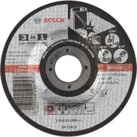 Bosch PRO Stainless Steel and Metal 3-in-1-Trennscheibe, Ø 115mm Bohrung 22,23mm, A 46 S BF, gekröpft