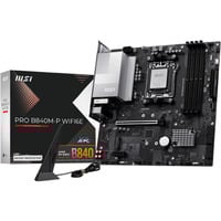 MSI PRO B840M-P WIFI6E, Mainboard schwarz/silber