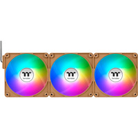 Thermaltake CT140 EX ARGB Sync PC Cooling Fan Gravel Sand, Gehäuselüfter hellbraun, 3er-Pack, 140 mm