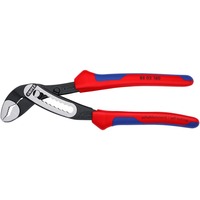 KNIPEX Alligator 88 02 180, Rohr- / Wasserpumpen-Zange schwarz/rot, 9-stufig verstellbar