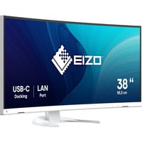 EIZO FlexScan EV3851X, LED-Monitor 95.3 cm (37.5 Zoll), weiß, Curved, HDMI, DP, USB-C, USB-Hub