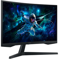 Samsung Odyssey G5 S27CG554EU, Gaming-Monitor 68 cm (27 Zoll), schwarz, QHD, VA, Curved, DP, HDMI, 165Hz Panel