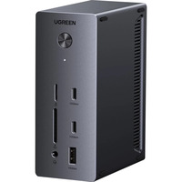 UGREEN CM843 14-in-1 USB-C Docking Station, Dockingstation silber
