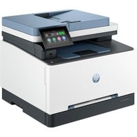 HP LaserJet Pro MFP 3302fdng, Multifunktionsdrucker grau/blau, USB, LAN, Scan, Kopie, Fax, Duplex (Druck)