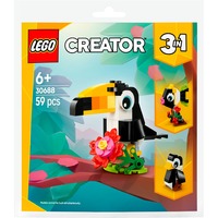 LEGO 30688 Creator 3-in-1 Tropischer Tukan, Konstruktionsspielzeug