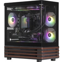 Thermaltake LCGS View 170WS, Gaming-PC schwarz/holz, Windows 11 Home