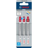 Bosch Stichsägeblatt T 101 A Clean for PC, 100mm 3 Stück