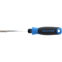 GEDORE Knarren-Schraubendreher SilentGEAR 1/4" schwarz/blau, Umschaltung per Drehring