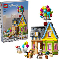 LEGO 43217 Disney Pixar Carls Haus aus "Oben", Konstruktionsspielzeug