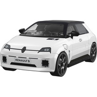 COBI Renault 5 E-Tech, Konstruktionsspielzeug weiß, Maßstab 1:35