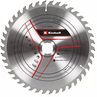 EINHELL Dünnschnitt-Kreissägeblatt HM, Ø 254 x 30mm, 1,8mm, 42Z für Zug-Kapp- & Gehrungssägen, Tischkreissägen