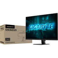 GIGABYTE GS32QA, Gaming-Monitor 80 cm (31.5 Zoll), schwarz (matt), QHD, SS-IPS, HDMI, DP, 180Hz Panel