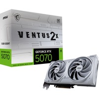 MSI GeForce RTX 5070 12G VENTUS 2X OC WHITE, Grafikkarte weiß, DLSS 4, 3x DisplayPort, 1x HDMI 2.1