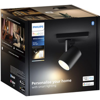 Philips Hue White Ambiance Runner Einzelspot, LED-Leuchte schwarz, inkl. Dimmschalter