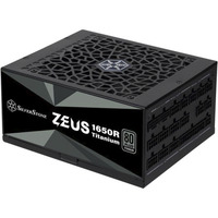 SilverStone ZEUS 1650R Titanium, PC-Netzteil schwarz, 2x 12-Pin High Power GPU, 8x PCIe, Kabelmanagement, 1650 Watt