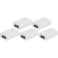 Ubiquiti PoE-Injektor POE-24-24W-5P, 24 Volt, 5er-Pack weiß