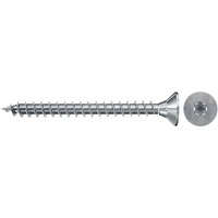 fischer Spanplattenschraube ClassicFast II 3,0x16 Senkkopf TX 1000 Stück, mit Vollgewinde, verzinkt