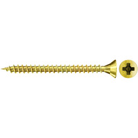fischer Spanplattenschraube ClassicFast II 4,0x35 Senkkopf PZ 1.000 Stück, mit Vollgewinde