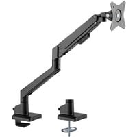 goobay Single-Monitorhalterung mit Gasdruckfeder schwarz, für Monitore von 17" - 32" (43 - 81cm)