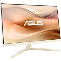 ASUS Eye Care VU249CFE-M, Gaming-Monitor 61 cm (24 Zoll), hellbeige, Full HD, IPS, USB-C, Adaptive-Sync, 100Hz Panel