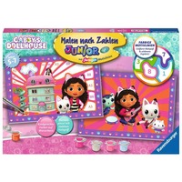 Ravensburger Malen nach Zahlen Junior - DreamWorks Gabby's Dollhouse 2 Motive