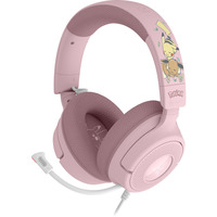 Razer Kraken V4 X - Pokémon Pikachu/Eevee Edition, Gaming-Headset rosa