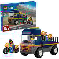 LEGO 60491 City Motorradtransporter, Konstruktionsspielzeug 