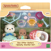 EPOCH Sylvanian Families - Seeotter Schnorchel Spielset, Konstruktionsspielzeug 