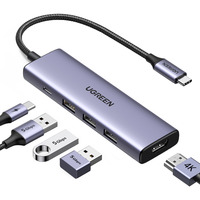 UGREEN CM511 5-in-1 USB-C Hub, Dockingstation 
