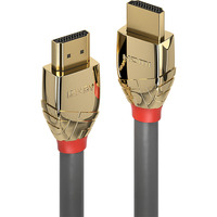 Lindy Standard HDMI Kabel, Gold Line grau, 10m 