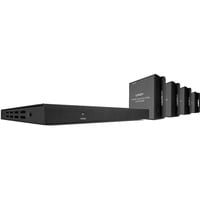 Lindy 4 Port HDMI & IR Splitter Extender, HDMI Splitter schwarz, inklusive Loop Out, 70m