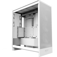 NZXT H7 Flow ( 2024 ) , Tower-Gehäuse weiß, Tempered Glass