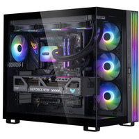 ALTERNATE Gaming-PC Window Edition • RTX 5080 • Intel® Core™ Ultra 7 265K • 32 GB RAM schwarz/transparent, Windows 11 Home