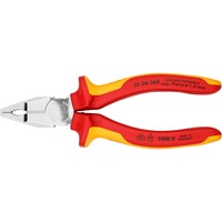 KNIPEX Kombizange 01 06 160 VDE rot/gelb, Griffe isoliert, VDE-geprüft