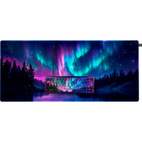 CHERRY XTRFY Northern Light Bundle, Gaming-Tastatur mehrfarbig, DE-Layout, Cherry MX Northern Light, K5V2 Tastatur + GP6 Mauspad