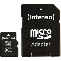 Intenso microSDHC 8 GB, Speicherkarte Class 4