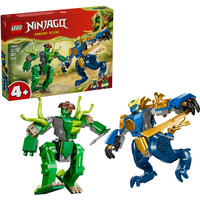 LEGO 71853 Ninjago Duell mit Jays Drachen-Mech, Konstruktionsspielzeug 