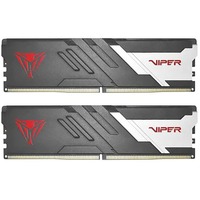 Patriot DIMM 32 GB DDR5-7400 (2x 16 GB) Dual-Kit, Arbeitsspeicher schwarz, PVV532G740C36K, Viper Venom, INTEL XMP