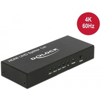 DeLOCK HDMI UHD Splitter 1 x HDMI in > 4 x HDMI out 4K, HDMI Splitter