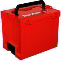 fischer L-BOXX FLB 374, leer, Werkzeugkiste rot/schwarz