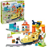 LEGO 10428 DUPLO Town Große interaktive Eisenbahn, Konstruktionsspielzeug