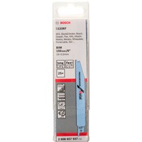 Bosch Säbelsägeblatt S 123 XF Progressor for Metal, 25 Stück Länge 150mm