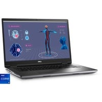 Dell Precision 7780-M6HGP, Notebook grau, Intel® Core™ i9-13950HX, NVIDIA RTX 3500, 32 GB DDR5, 1 TB (1 TB SSD), Windows 11 Pro