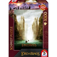Schmidt Spiele Lord of the Rings - The Fellowship of the Ring, Puzzle 1000 Teile