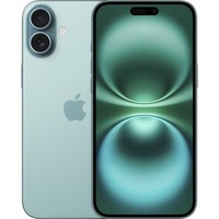 Apple iPhone 16 Plus 128GB, Handy blaugrün, iOS, NON DEP
