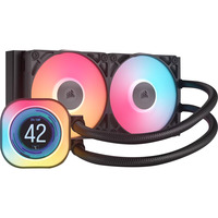 Corsair iCUE LINK TITAN 240 RX LCD RGB Generalüberholt, Wasserkühlung schwarz