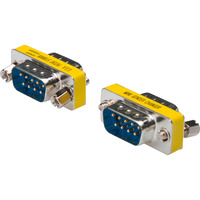 Digitus Mini Gender-Changer / 9-pin, Adapter DSUB9 Stecker auf DSUB9 Stecker