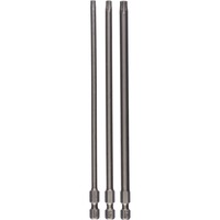 Bosch Schrauberbit-Set Extra Hard, 152mm, T20, T25, T30, Bit-Satz 3-teilig